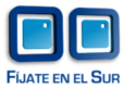 Logo fíjate en el sur
