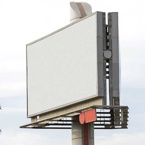 monopostes publicitarios Almería o bipostes para publicidad exterior